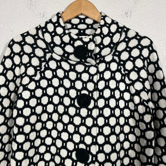 John Paul Richards Snap Front Cardigan Top Sweater Long Sleeve Casual - S - Picture 5 of 6